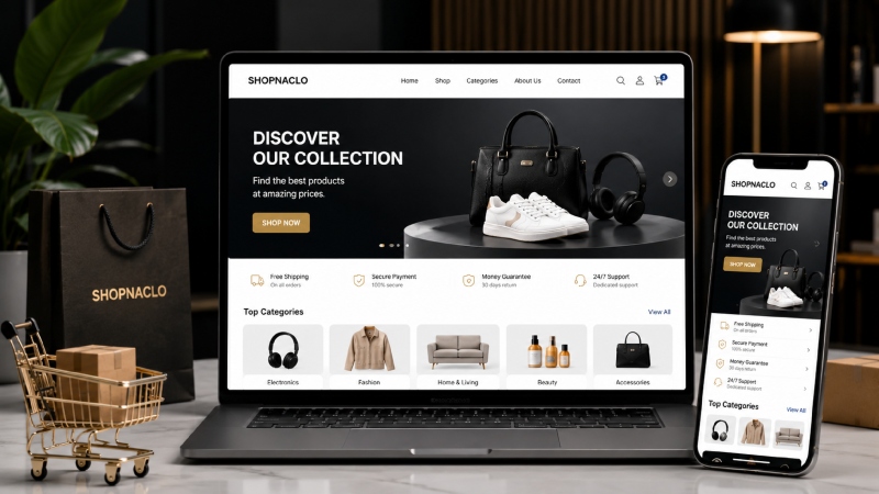 Company Website Shopnaclo